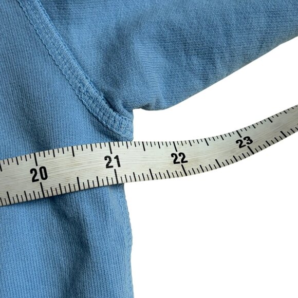 Barstool Chicks Call Her Daddy "I Am Unwell" Light Blue Cropped Hoodie - Small - Picture 8 of 9